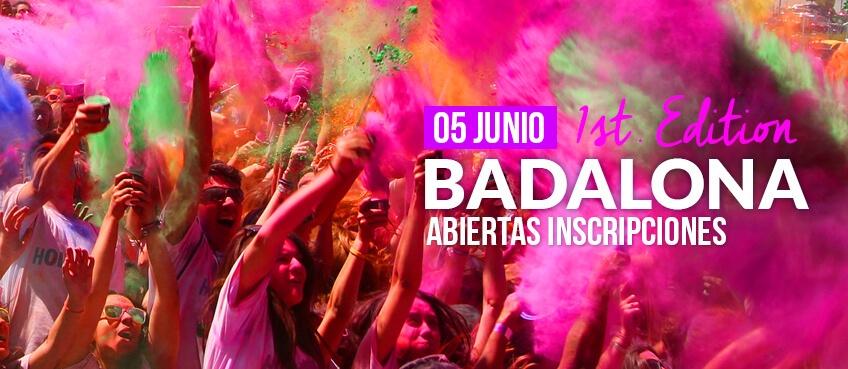 holi run badalona 2016