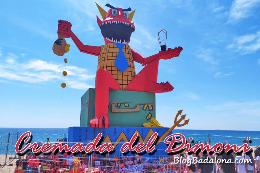 Cremada del Dimoni Badalona 2022