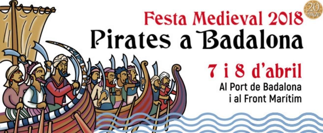 piratas en badalona 2018