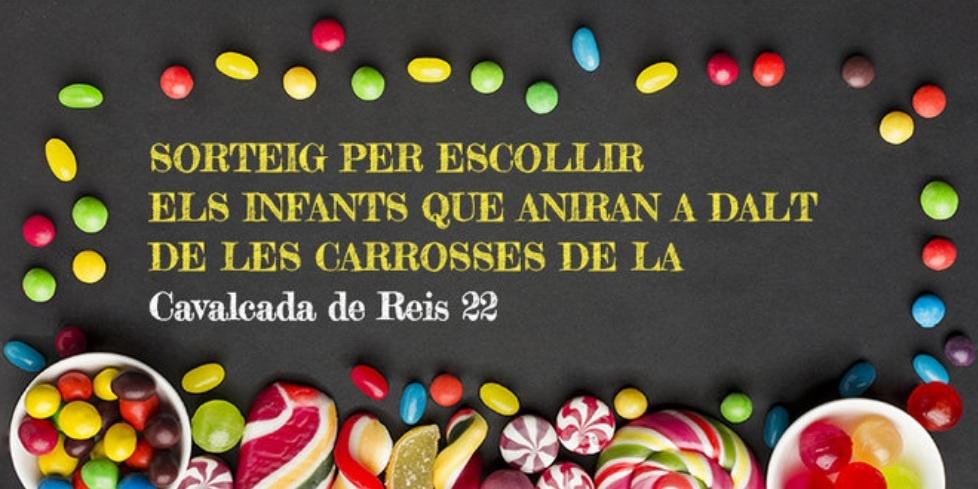 sorteo cabalgata reyes 2022
