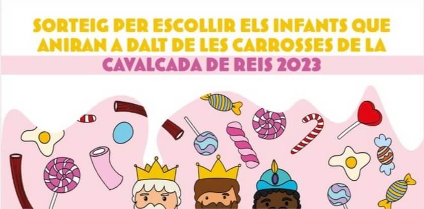 Sorteo para participar en la Cabalgata de Reyes 2023