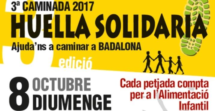 tercera caminata huella solidaria 2017