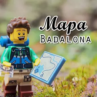 Mapa de Badalona