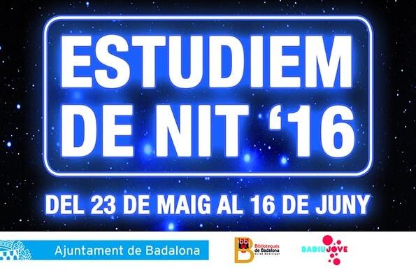 Estudiem de Nit Badalona 2016