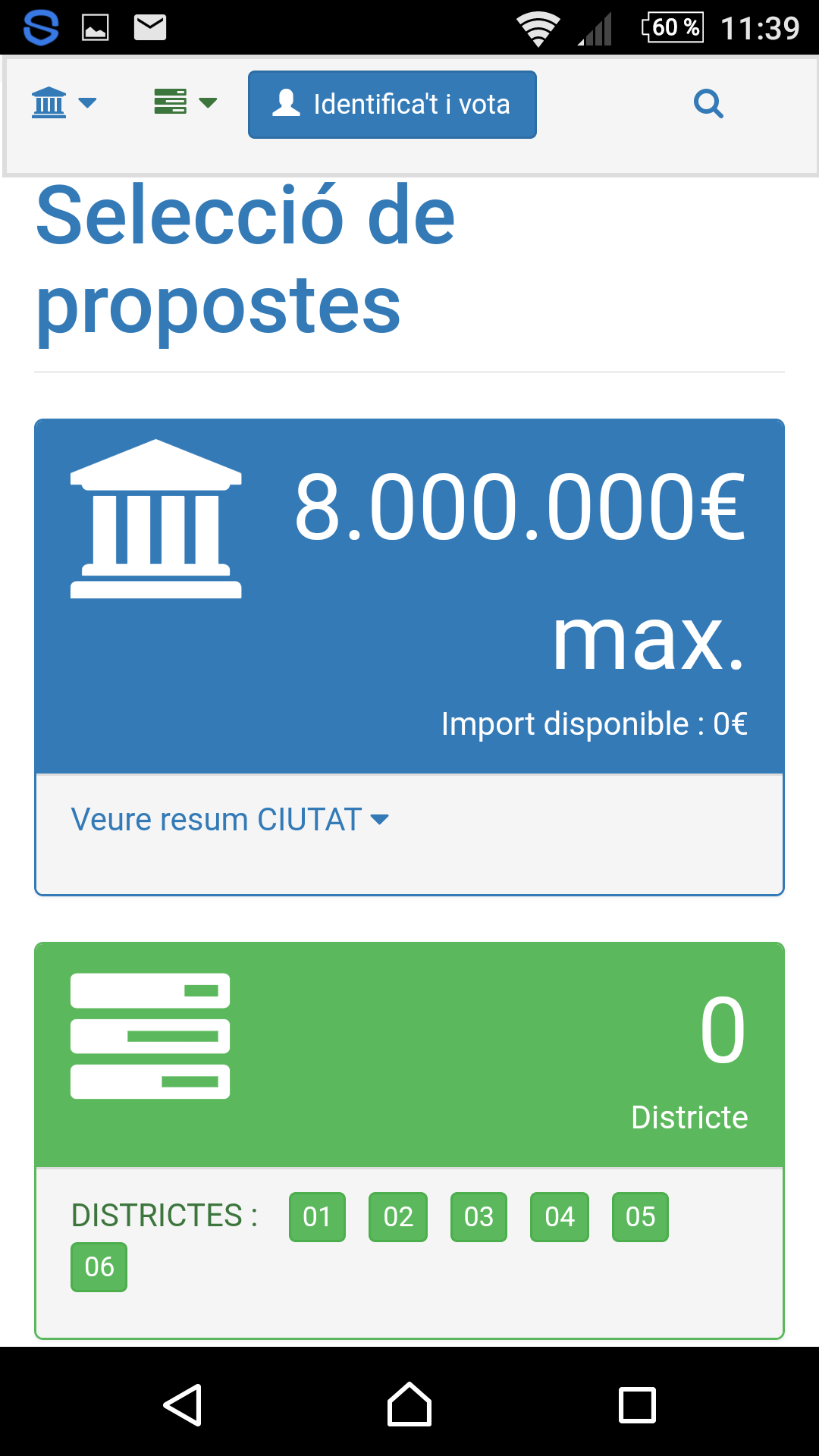 Votación ciudadana Badalona